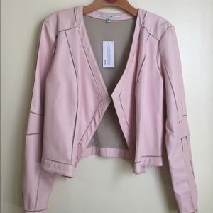 NWT Guess Blushed Pink Drapey Jacket Large